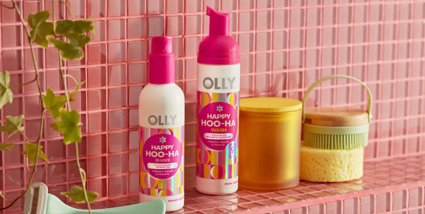 Happy Hoo-Ha Wash and Shave products