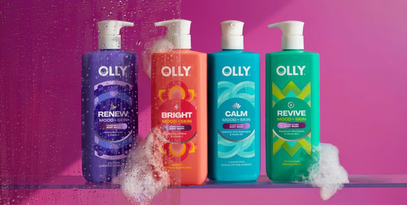 Mood + Skin body washes