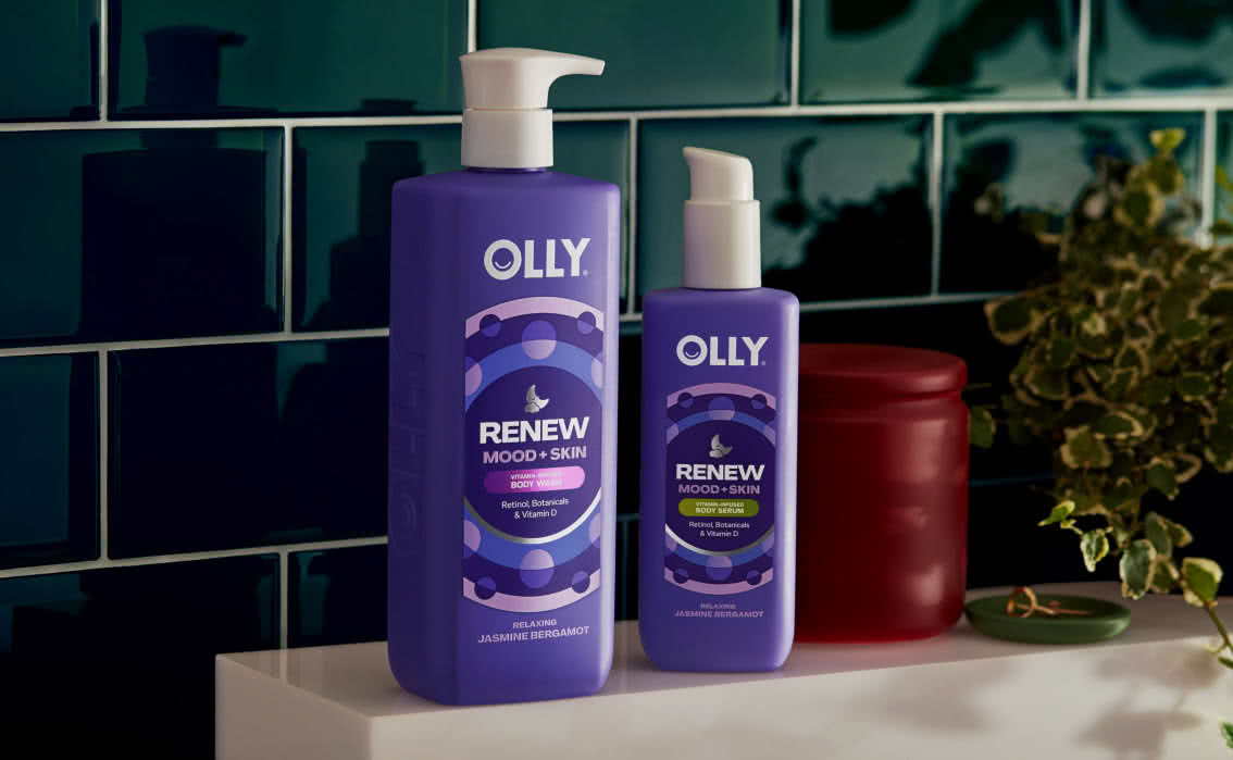 OLLY RENEW Mood + Skin products