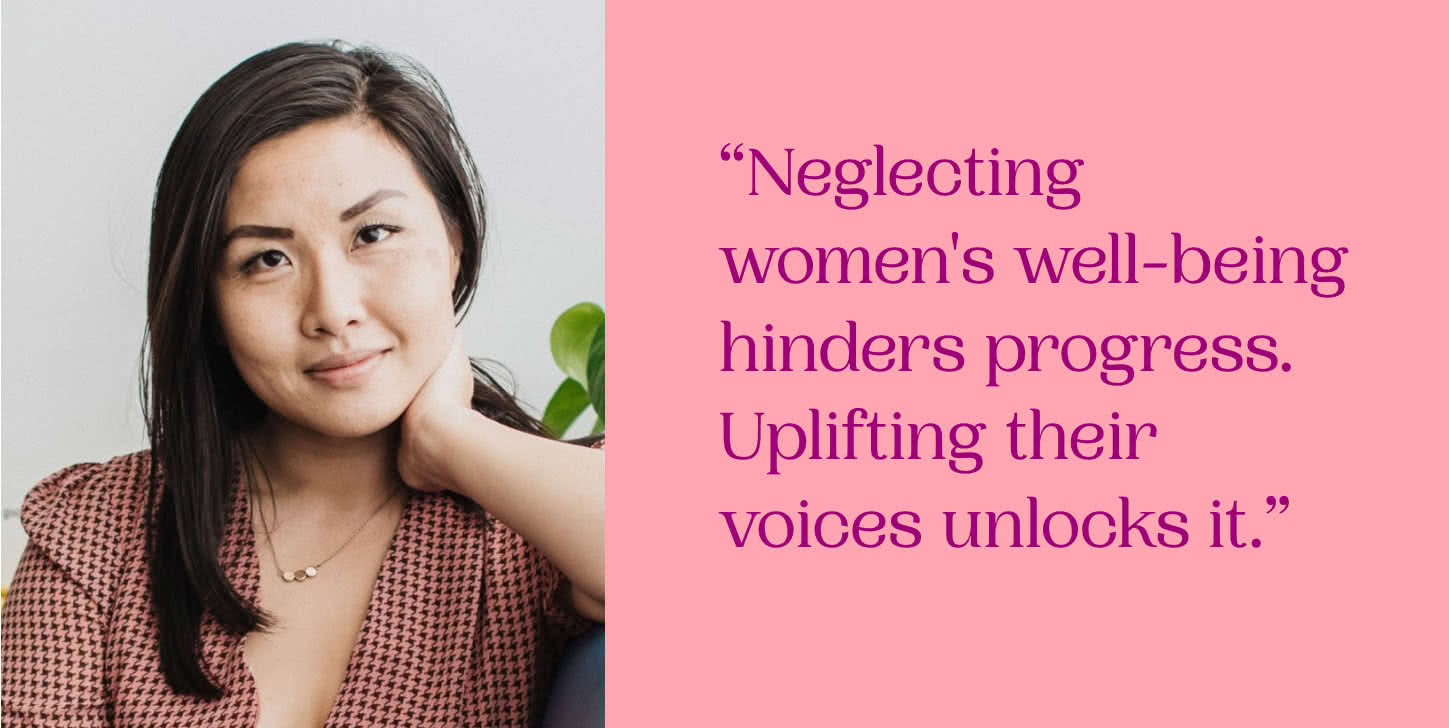 Neglecting women's well-being hinders progress. Uplifting their voices unlocks it.