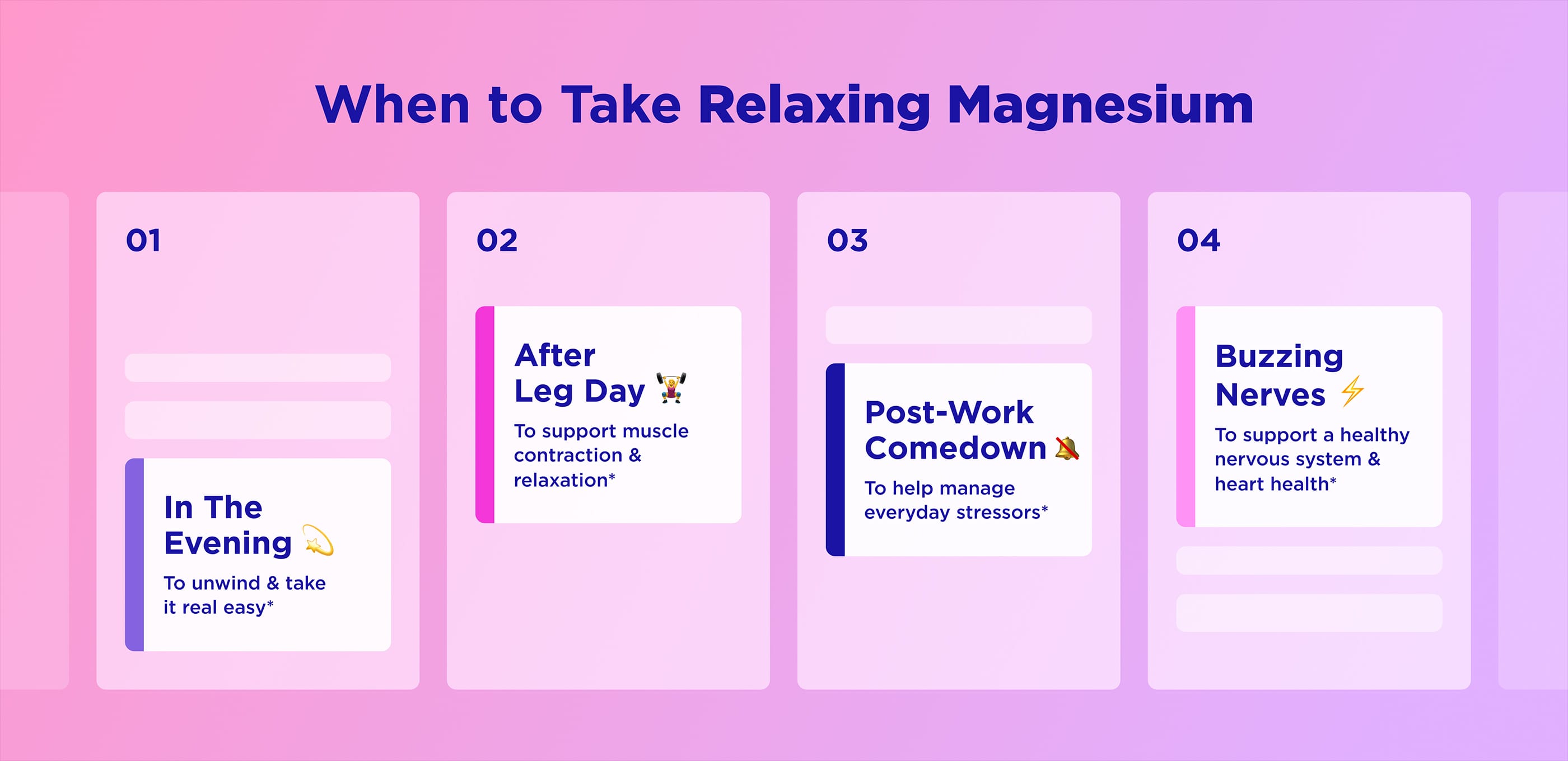 When to Take Relaxing Magnesium