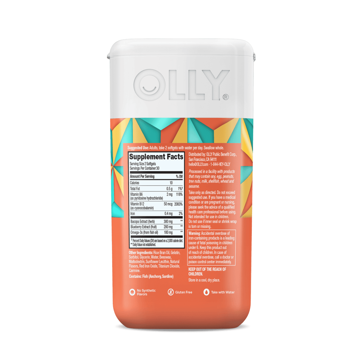 Ultra Strength Brain Softgels Image